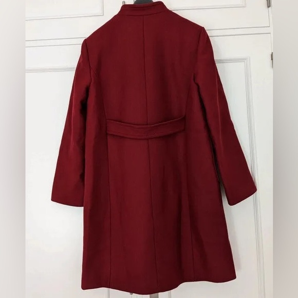 FITTED WOOL BLEND COAT - Picture 10 of 12
